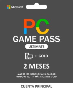 PC GAME PASS ULTIMATE SUSCRIPCIÓN DE 2 MESES CUENTA