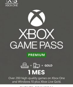 XBOX GAME PASS PREMIUM 1 MESES CUENTA PRINCIPAL